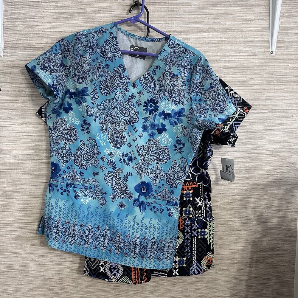 Buttersoft scrub tops lot of 2 Size Small